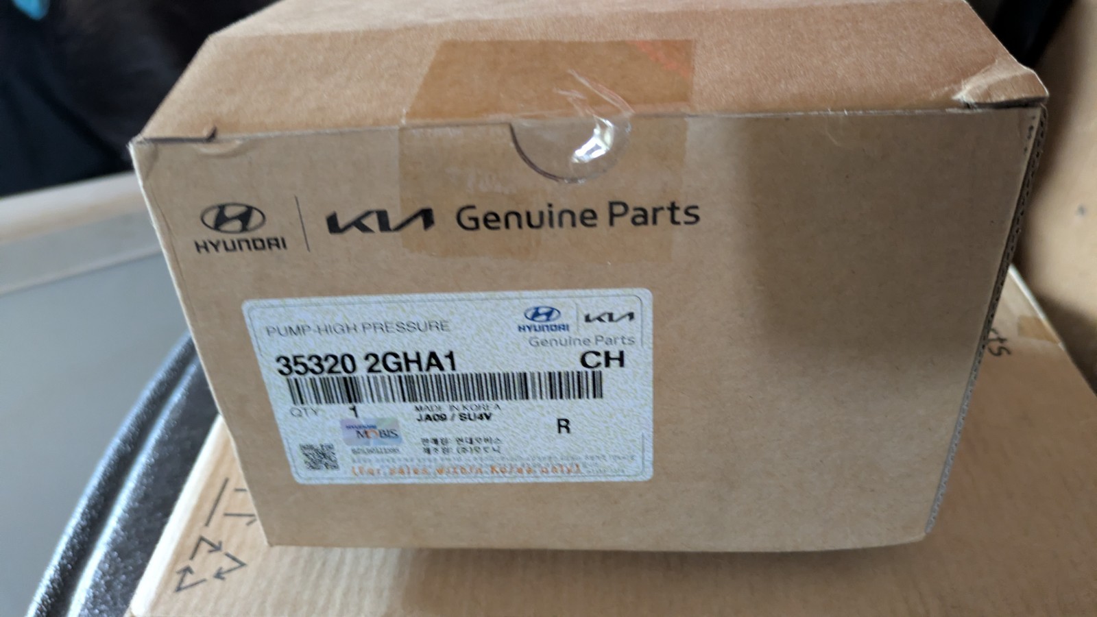 NEW HPFP 35320-2GHA1 OEM Hyundai Genuine Part (High Pressure Fuel Pump)