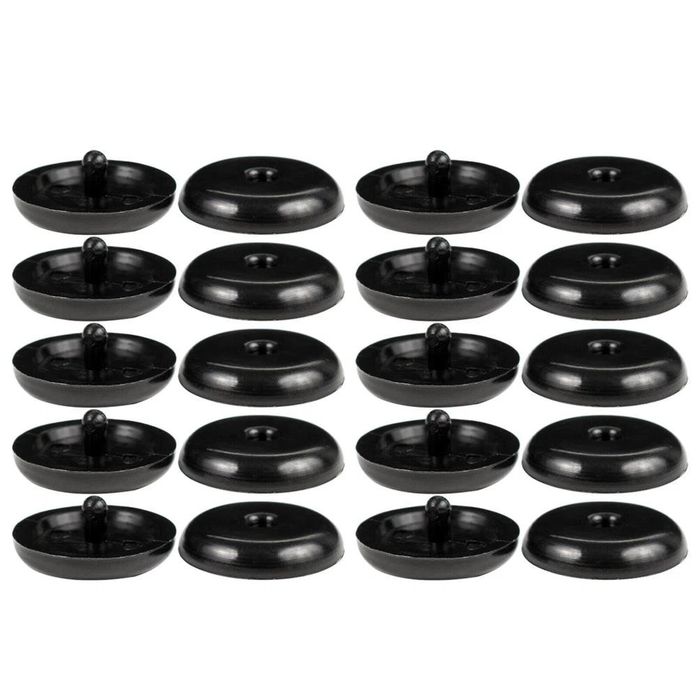 NEW 10x Car Seat Belt Stopper Spacing Limit Buckle Clip Retainer Stop Button