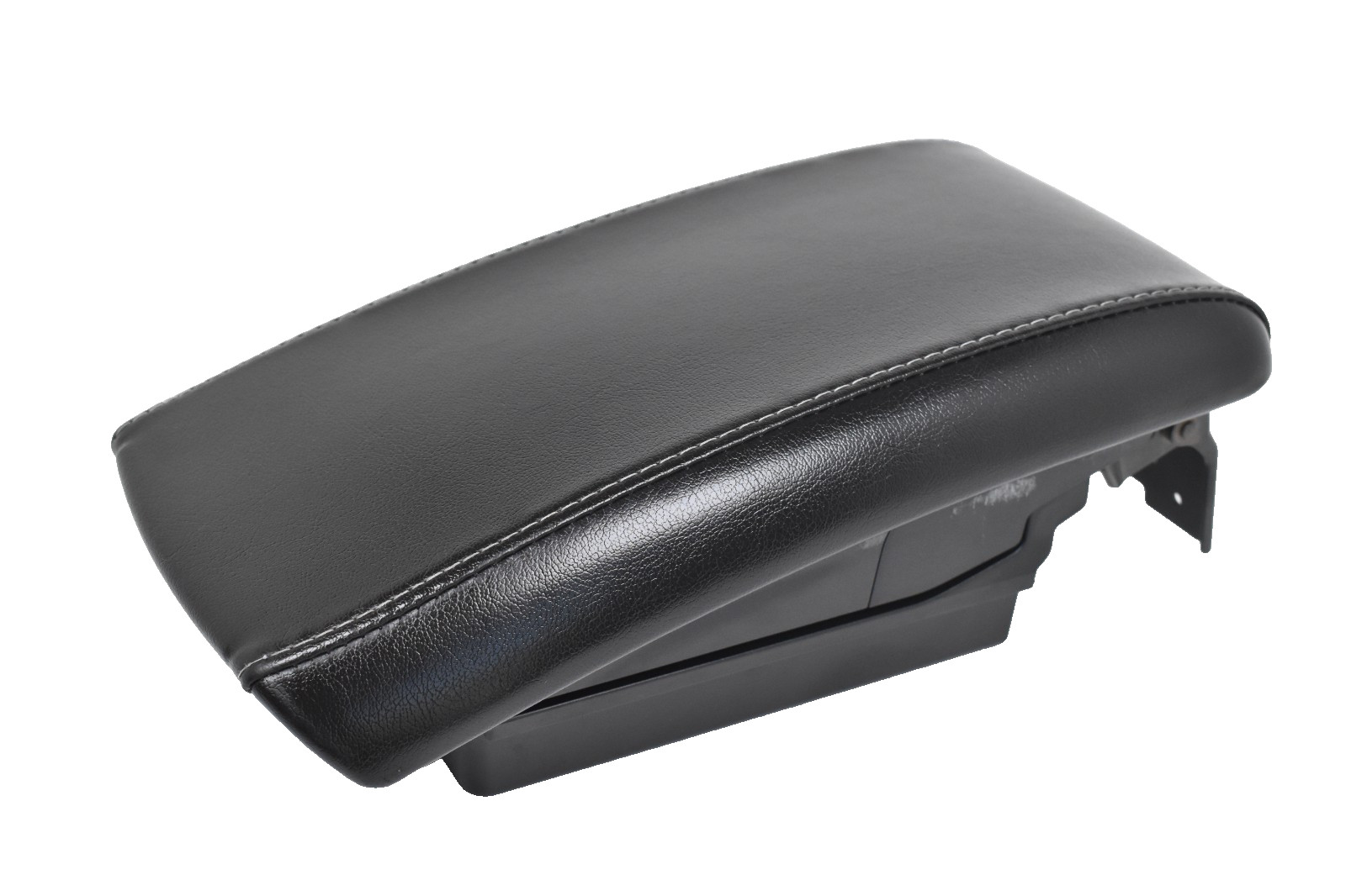 2008-2012 Nissan Altima Coupe Center Console Black Leather Armrest Storage OEM 2008-2012 Nissan Altima Coupe Center Console Black Leather Armrest Storage OEM