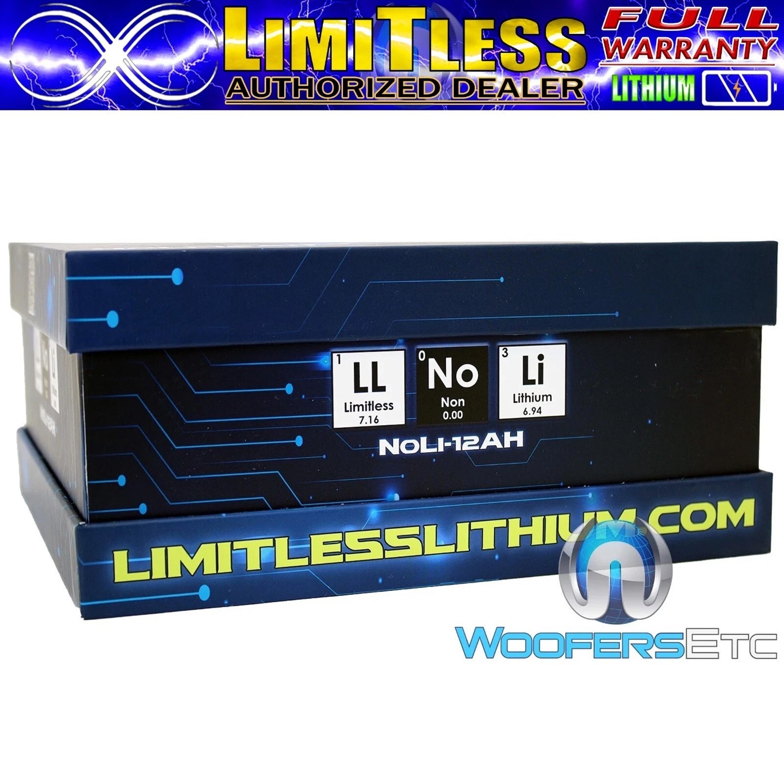 LIMITLESS LITHIUM NOLI-12AH SODIUM 7