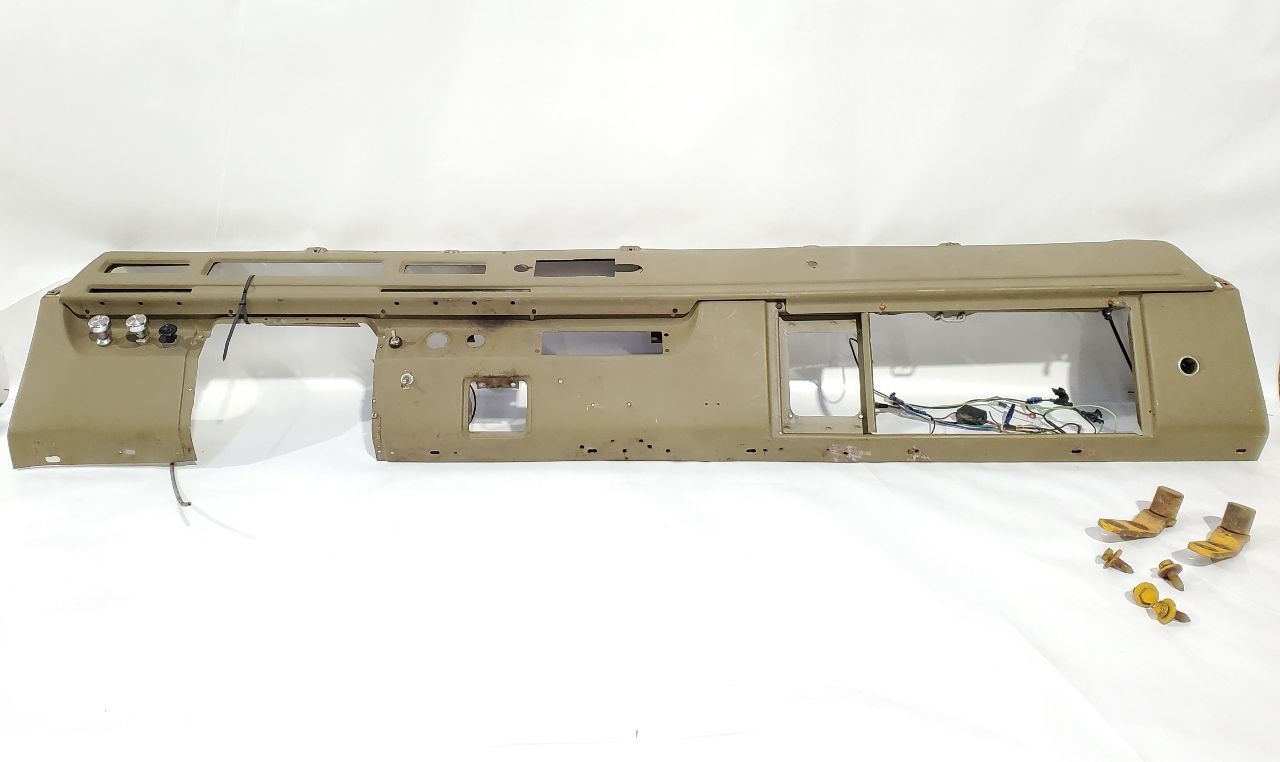 1972 International 1110 OEM Dash Panel Normal Wear 