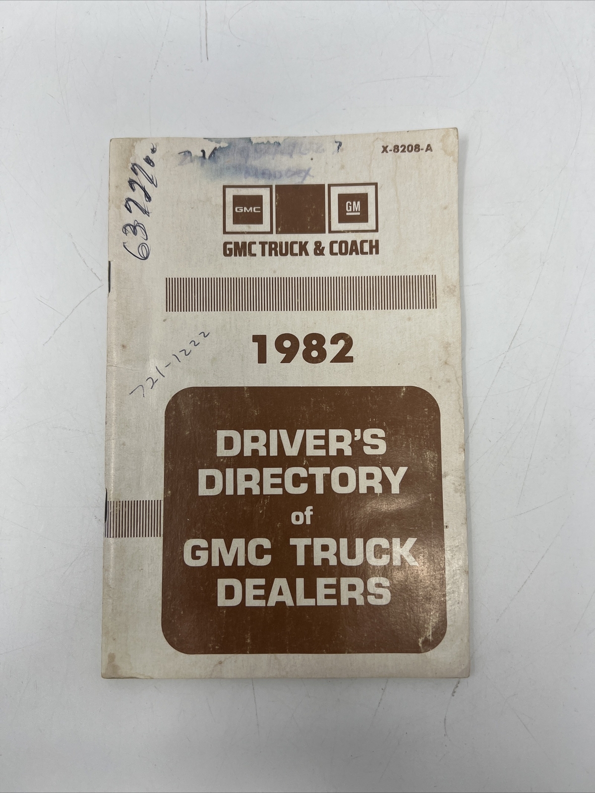Driver\'s Directory of 1982 GMC Truck Dealers Book United States & Canada Guide