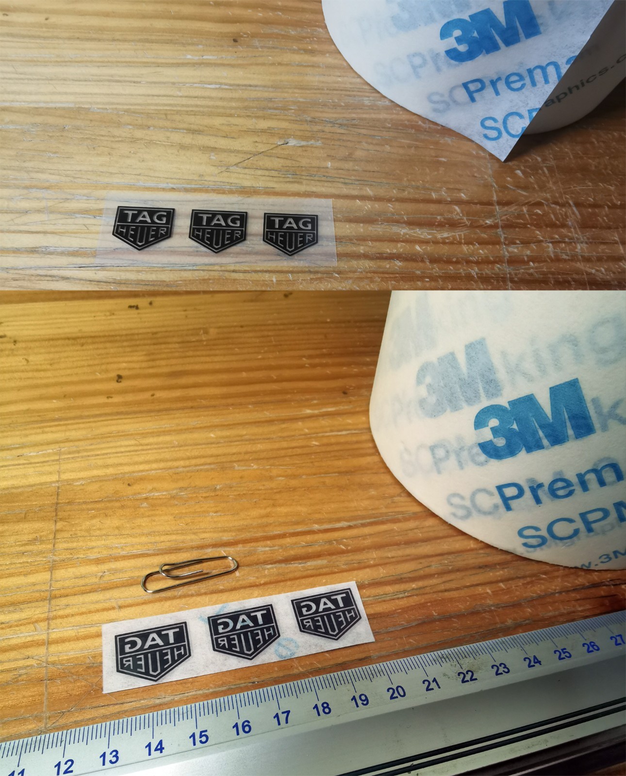 Tag Heuer small decal set X3 vinyl stickers stickers ステッ Tag Heuer small decal set X3 vinyl stickers stickers ステッ