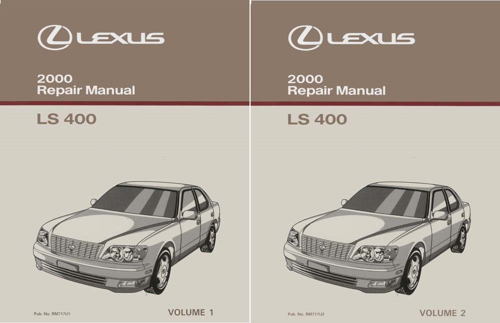 2000 Lexus LS 400 Factory Shop Service Manual 2000 Lexus LS 400 Factory Shop Service Manual
