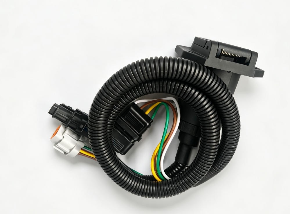 New 4+7-Way Trailer Wiring Harness For  Nissan 05-25 Frontier 05-15 Xterra