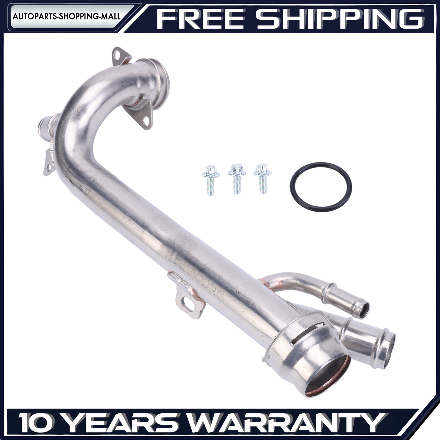 For Mercedes-Benz Glc300 C300 2.0l Turbo Thermostat Coolant Pipe 264200420 New