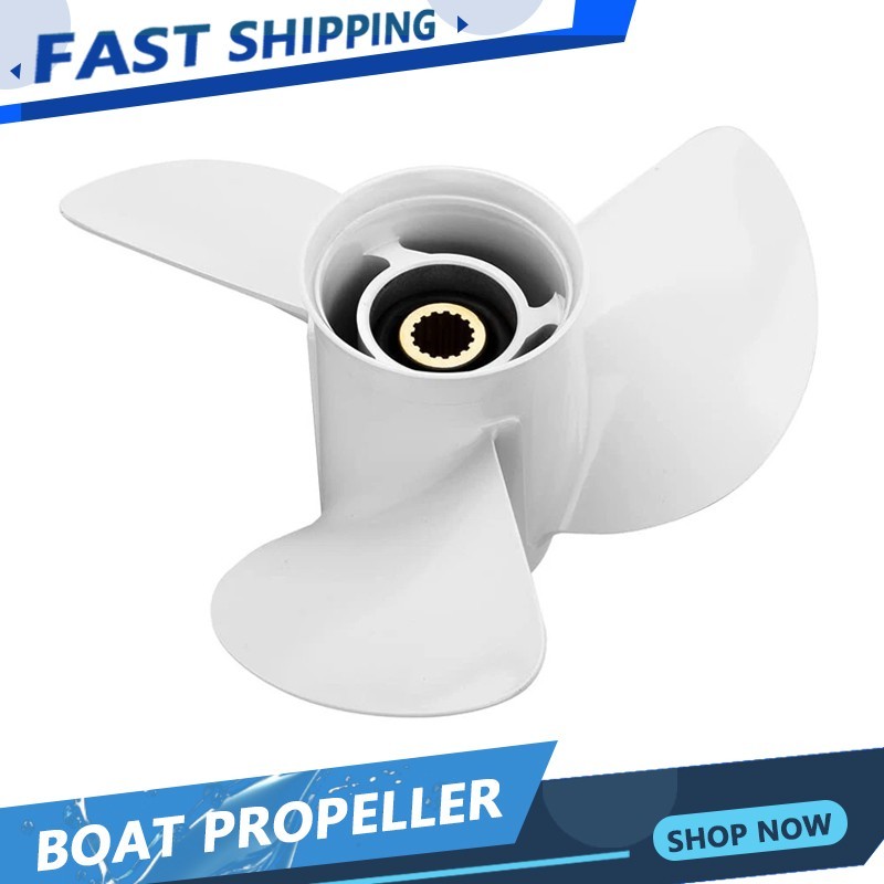 Boat Propeller 13 1/2 x 14 K For Yamaha MotorOutboard 50-130HP 15 Spline,RH