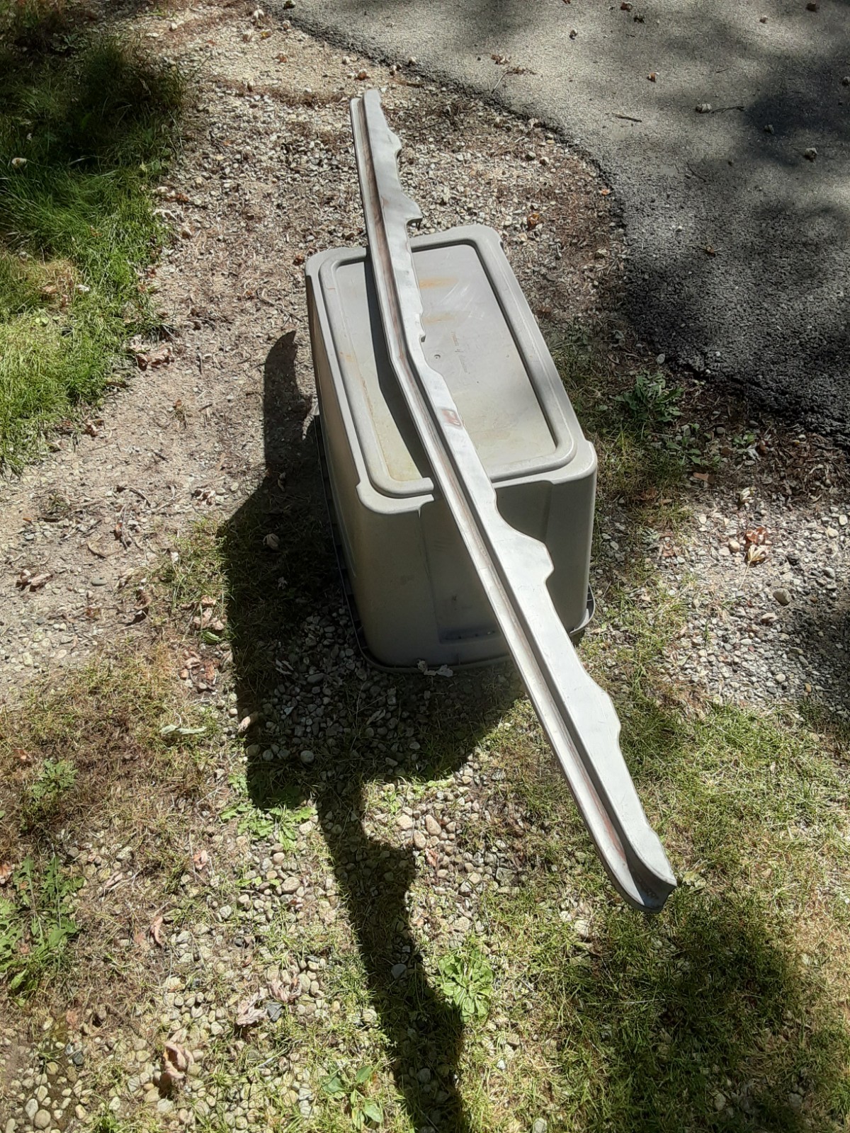 1964 Ford Full-Size  Front Bumper Filler Panel.