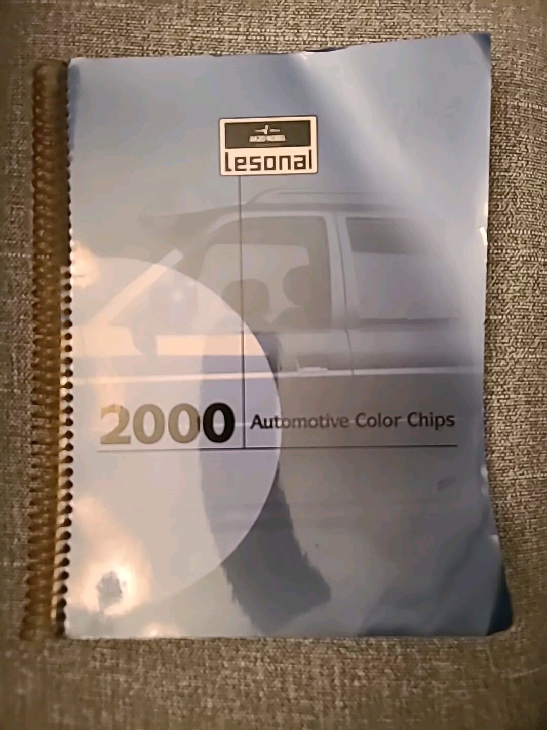 Akzo Nobel Lesonal 2000 Automotive Color Chip Book