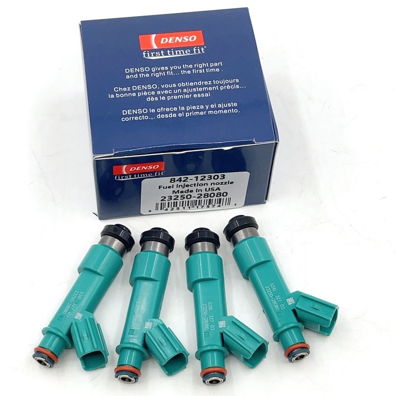 4X Genuine DENSO OEM Fuel Injector 23250-28080 For 04-07 Toyota Rav4 2.4l 2AZ-FE 4X Genuine DENSO OEM Fuel Injector 23250-28080 For 04-07 Toyota Rav4 2.4l 2AZ-FE