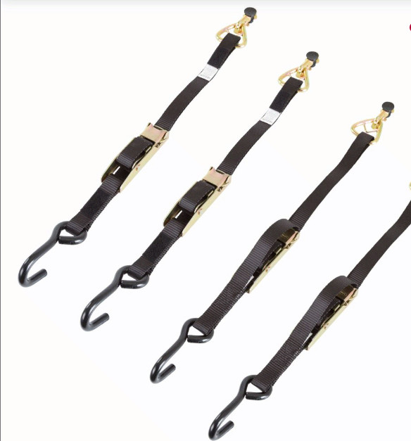 Q’Straint 4 M-Series Manual Restraint Tie-Down Straps M-201-L30 NEW