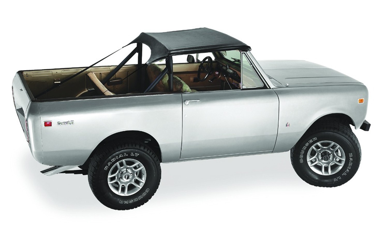 Bestop 52550-01 Traditional Bikini Top Black 1972-1980 International Scout II Bestop 52550-01 Traditional Bikini Top Black 1972-1980 International Scout II