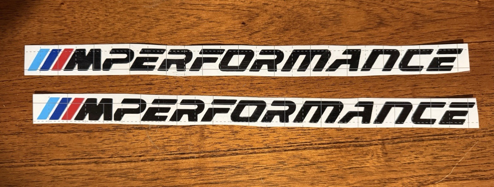 BMW M Performance Side Decals Black M2 M3 M4 X3M X4M Competition