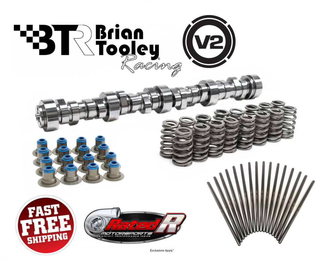 BTR Truck Stage 3 v2 6.0 Cam Kit Camshaft Springs Seals Pushrods 98-13 Silverado