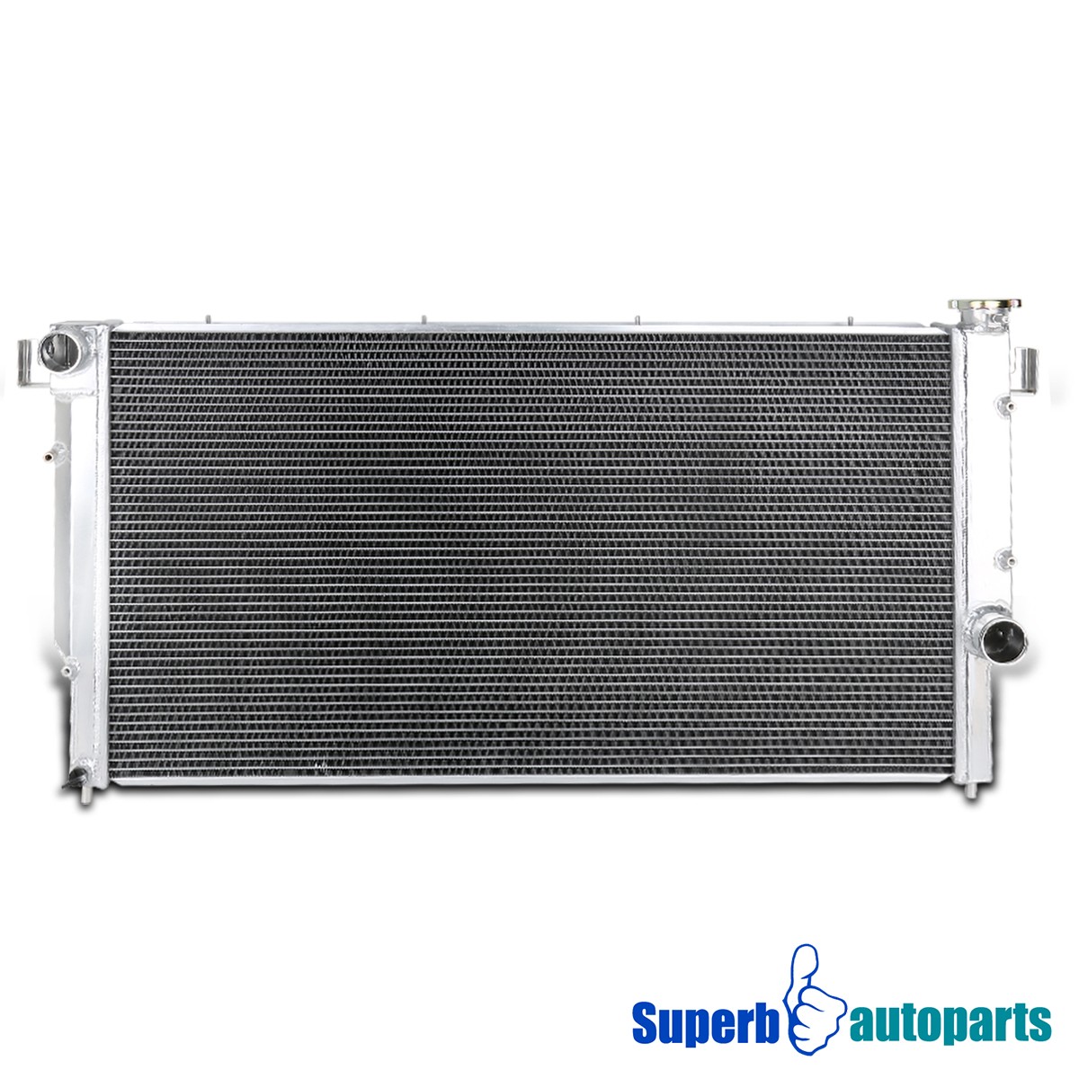Fit 1994-2002 Ram 2500 3500 L6 5.9L Turbo Diesel 3 Row Aluminum Cooling Radiator