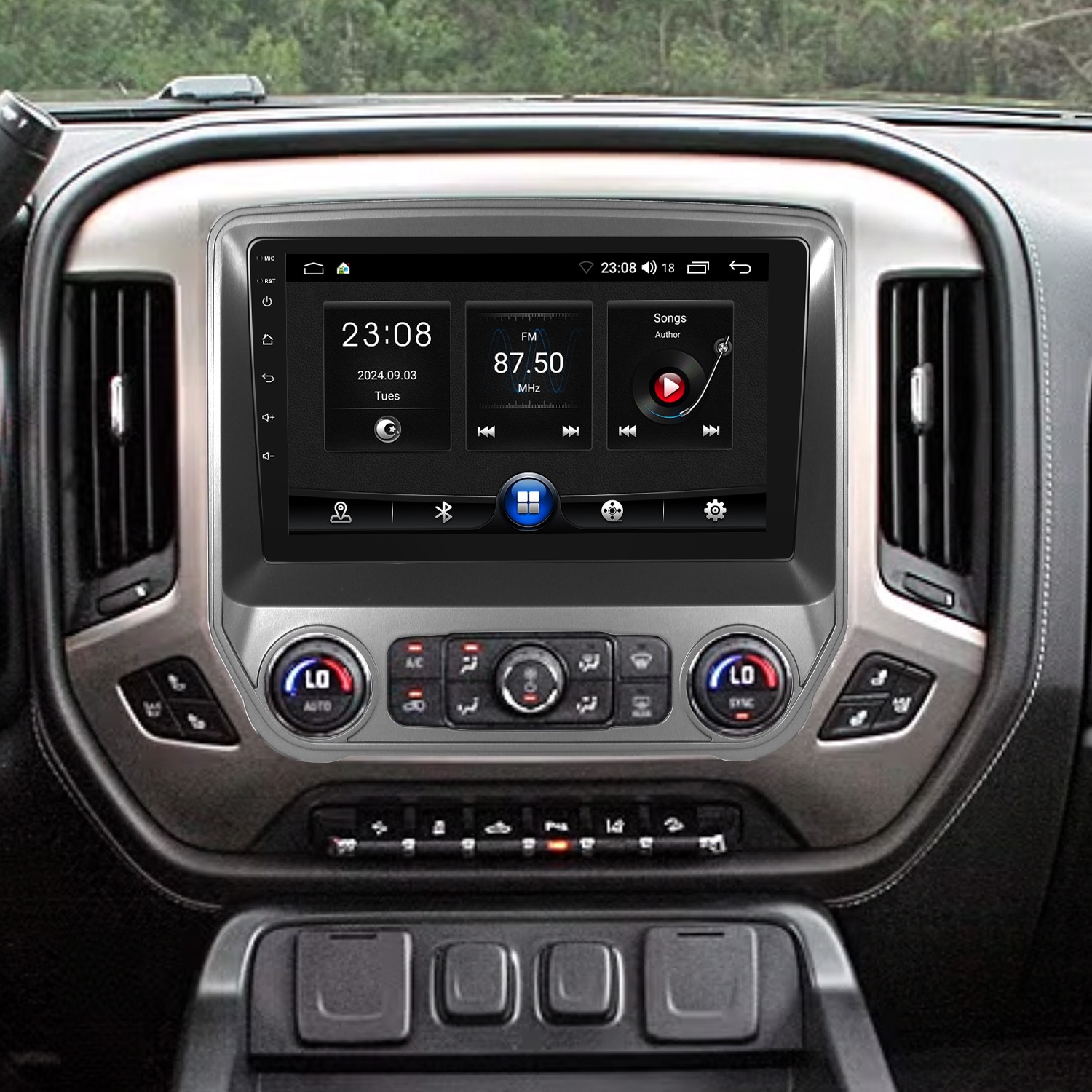 Stereo for Chevy Silverado 2014-2018 Android 15 Carplay Stereo for Chevy Silverado 2014-2018 Android 15 Carplay