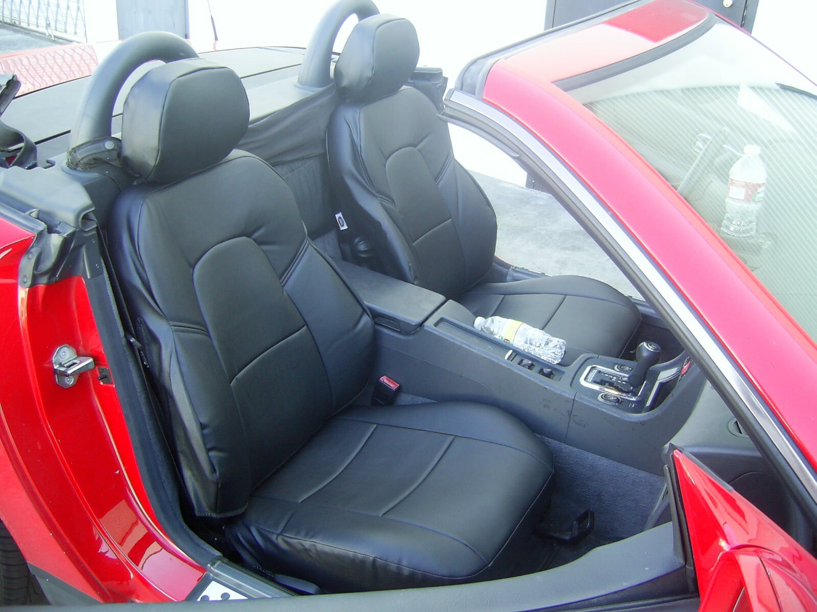 FOR 1996-04 MERCEDES BENZ SLK CLASS IGGEE S. LEATHER CUSTOM 2 FRONT SEAT COVERS FOR 1996-04 MERCEDES BENZ SLK CLASS IGGEE S. LEATHER CUSTOM 2 FRONT SEAT COVERS