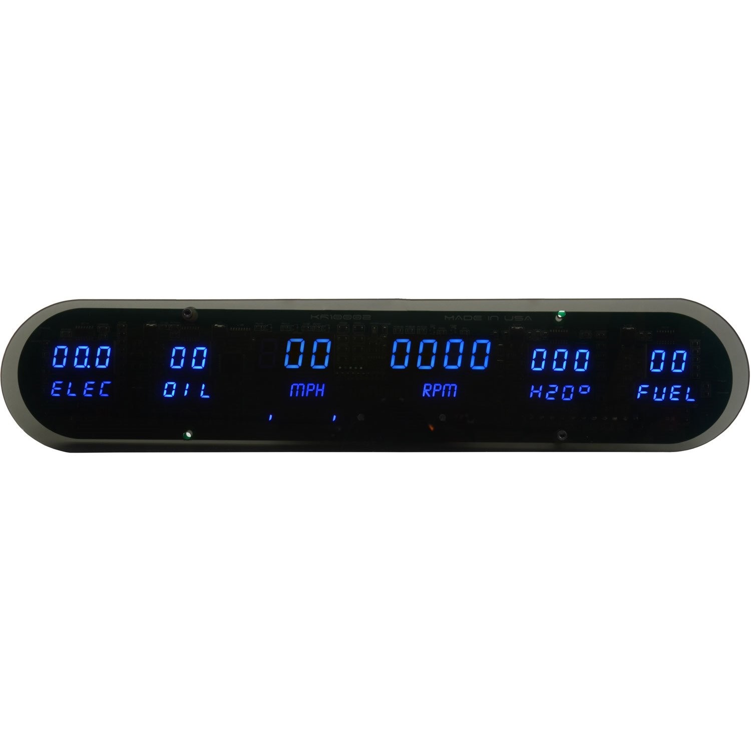 JEGS 6-Gauge Panel LED Digital
