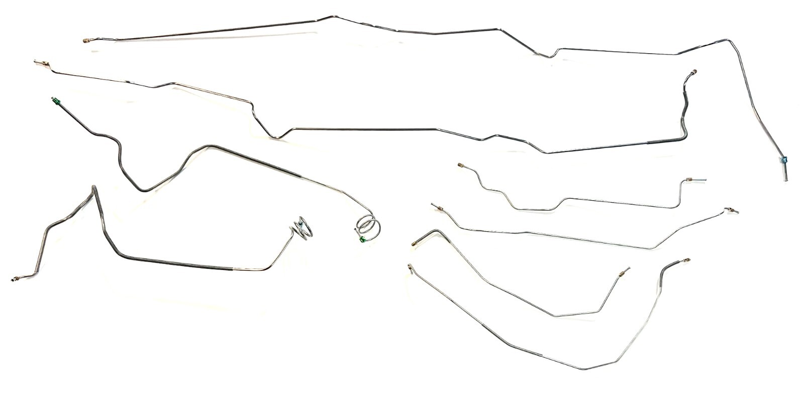 Stainless Full Brake Line Kit 81-87 Chevy/GMC K10/K15 4WD Short Bed