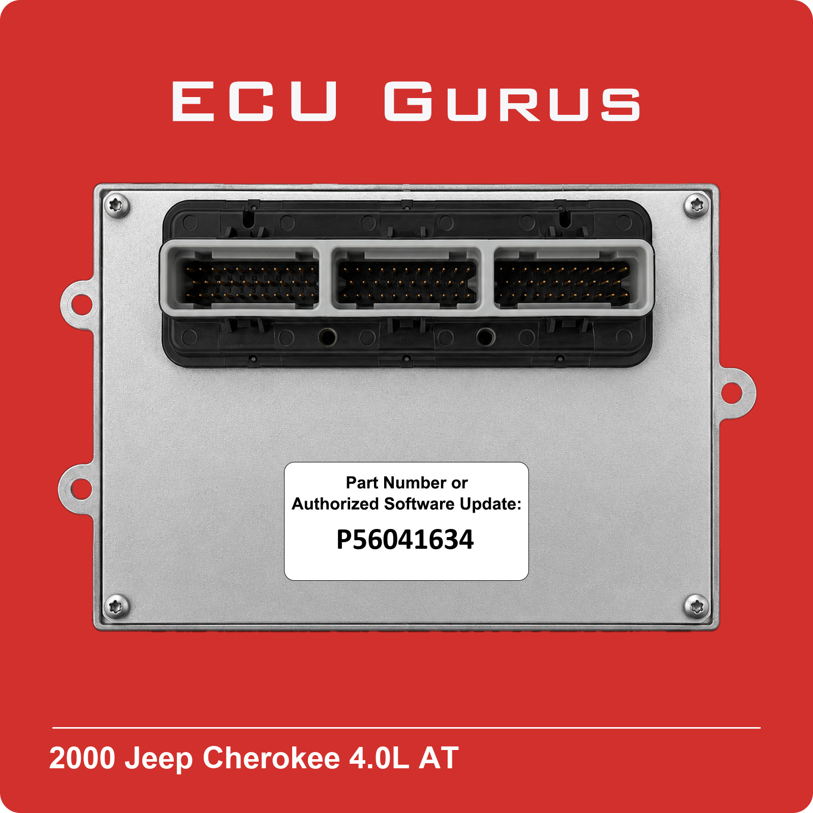 2000 Jeep Cherokee 4.0L Engine Computer P56041634 