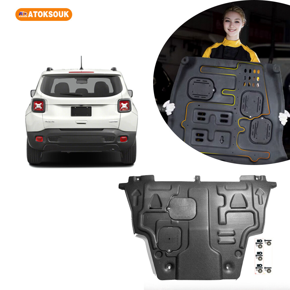 Engine Skid Plate For 2015-2024 Jeep Renegade Under Splash Shield Heavy Duty