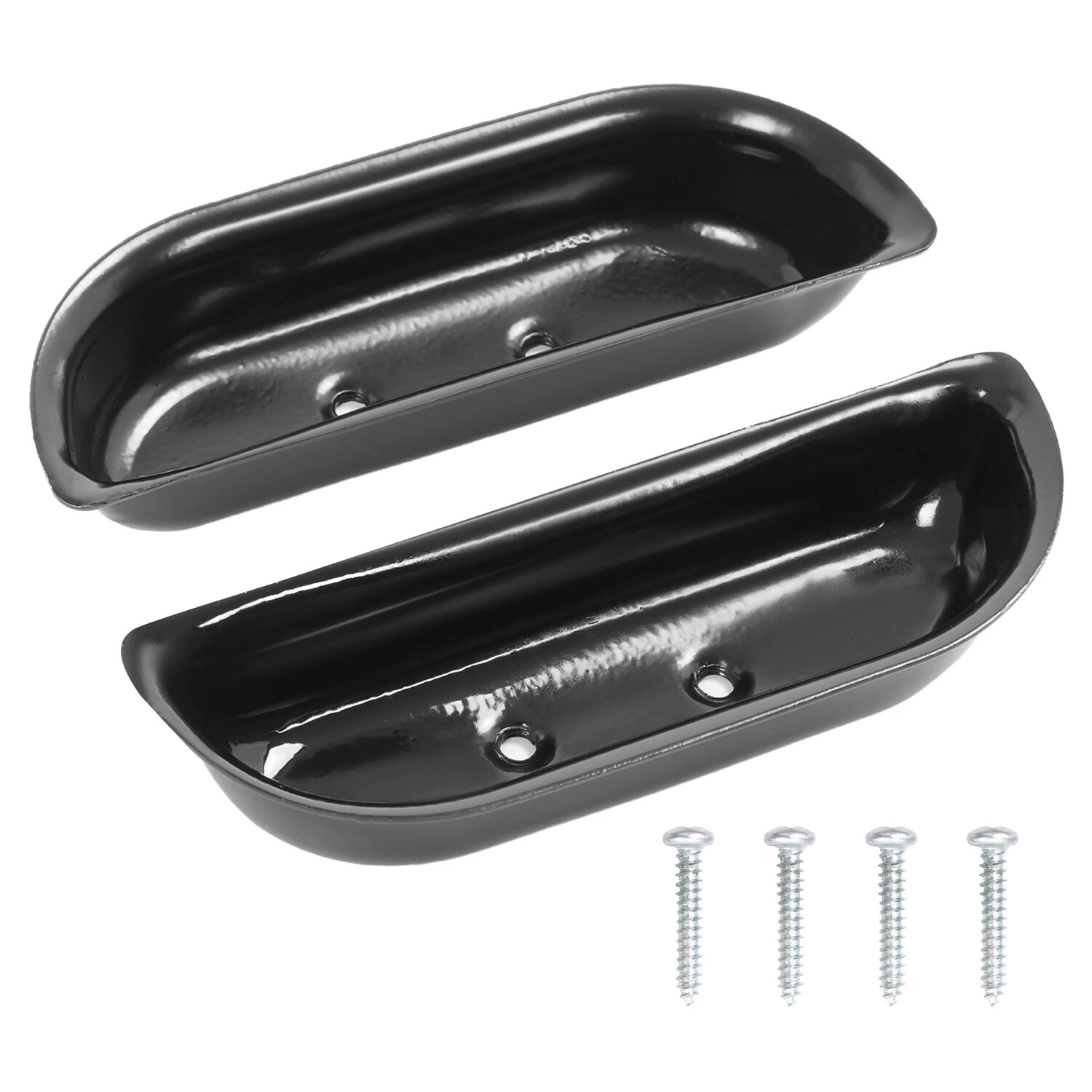 Fits 1973-1979 Ford F100 F150 F250 & 78-79 Bronco Steel Door Handle Cups Pair