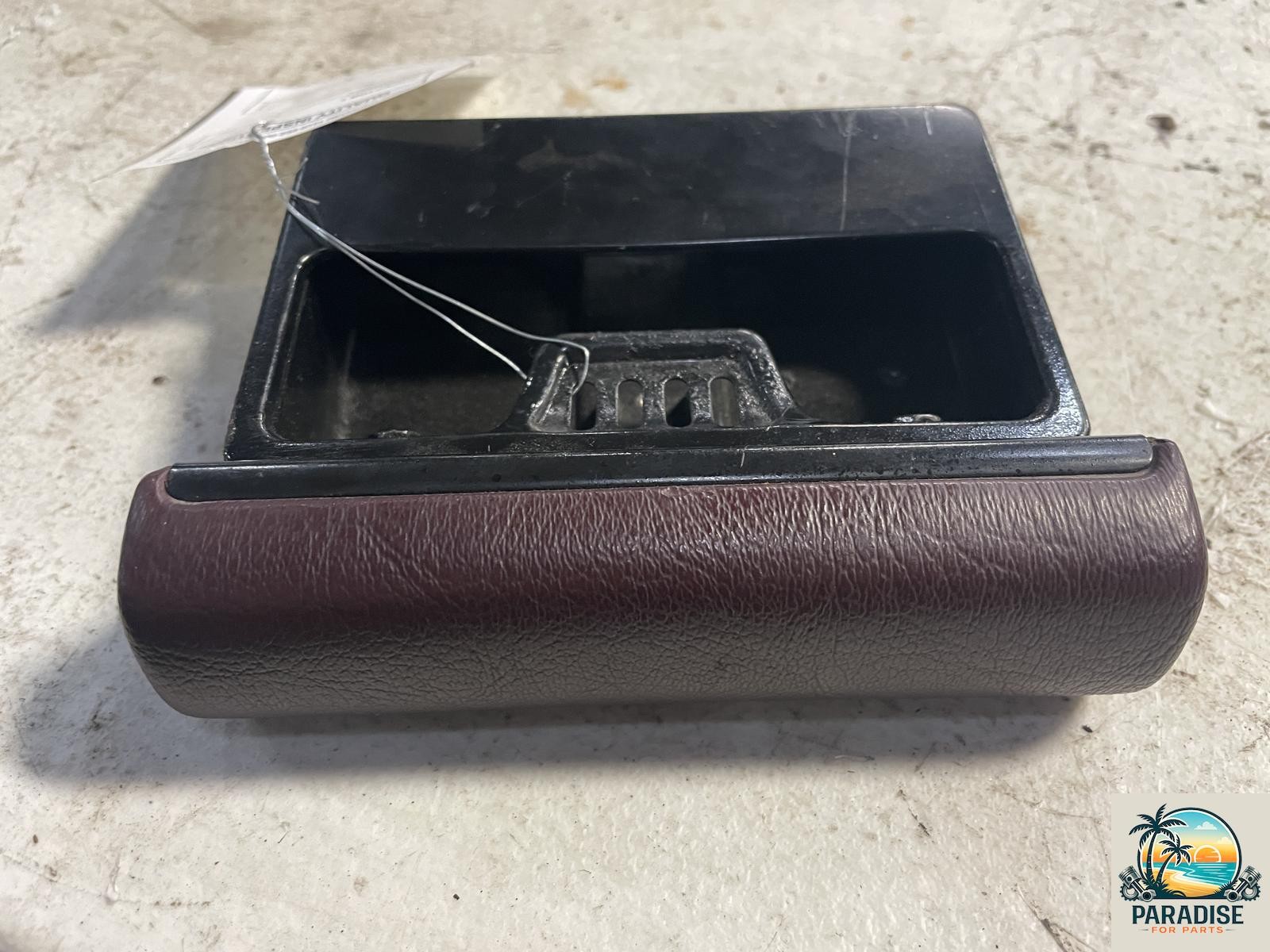 1989-1990 Porsche 911 964 Ashtray, Leatherette, Burgundy 911552050013MX