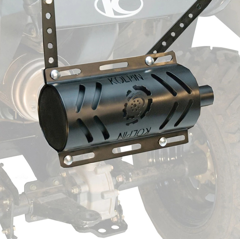KOLPIN - Stealth Exhaust 2.0 w/ Heat Shield Black | 53570