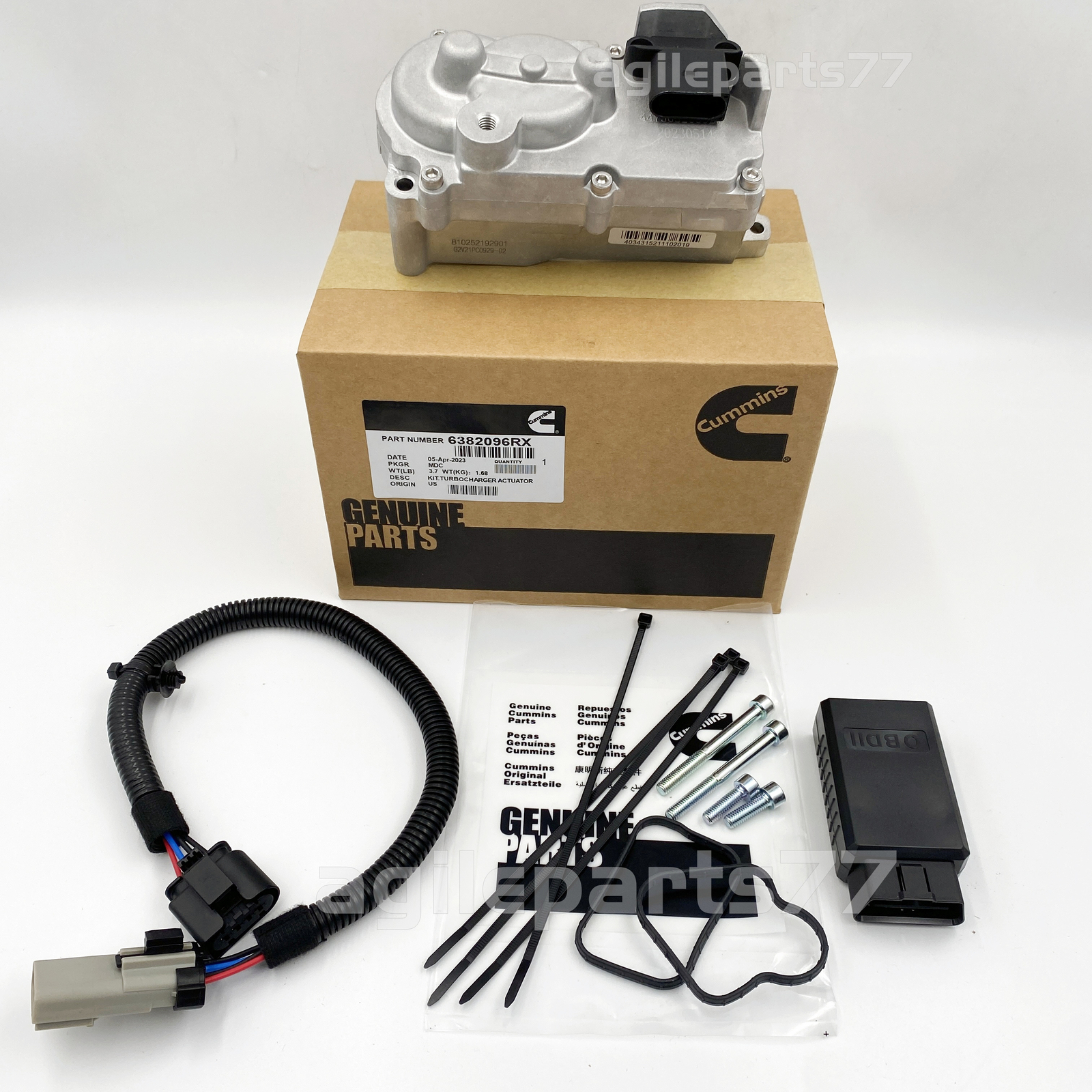 OEM Turbo Actuator Set with Calibration 2013-18 Dodge Cummins ISB 6.7L HE300VG