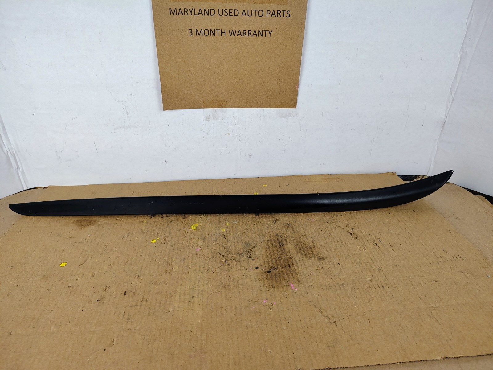 09-14 ACURA TSX PASSENGER WINDSHIELD TRIM NH731P CRYSTAL BLACK PEARL PAINTS DULL