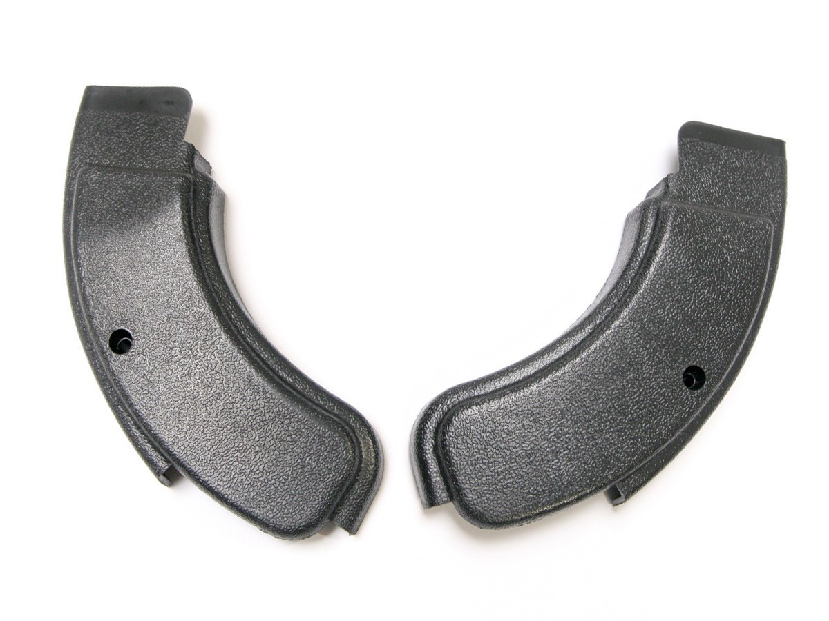 Mustang Seat Hinge Covers Black Pair 1971 1972 1973 - Daniel Carpenter Mustang Seat Hinge Covers Black Pair 1971 1972 1973 - Daniel Carpenter