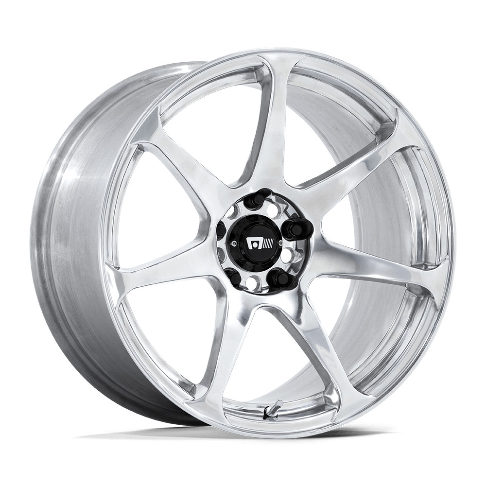 17x8 Motegi MR154 Battle Polished Wheel 5x110 (43mm)