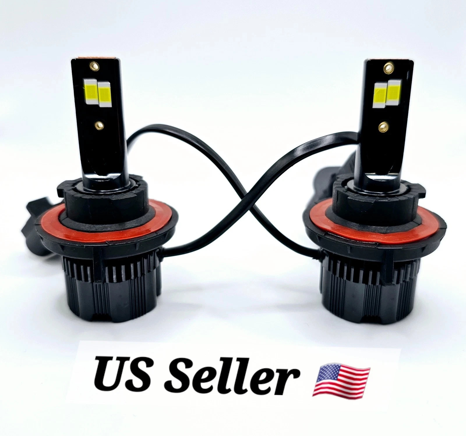 💡Pair Super 12V LED Headlight Bulbs for Polaris Ranger XP 900 2013–2016 Hi/Low