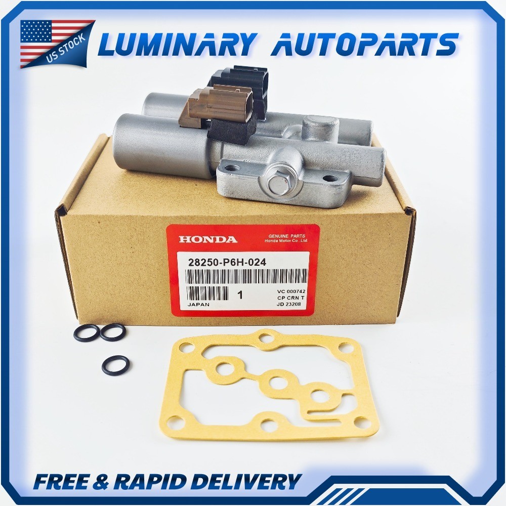 OEM  Dual Linear Shift Solenoid 28250-P6H-024 99820 For 97-07 Honda Accord Acura
