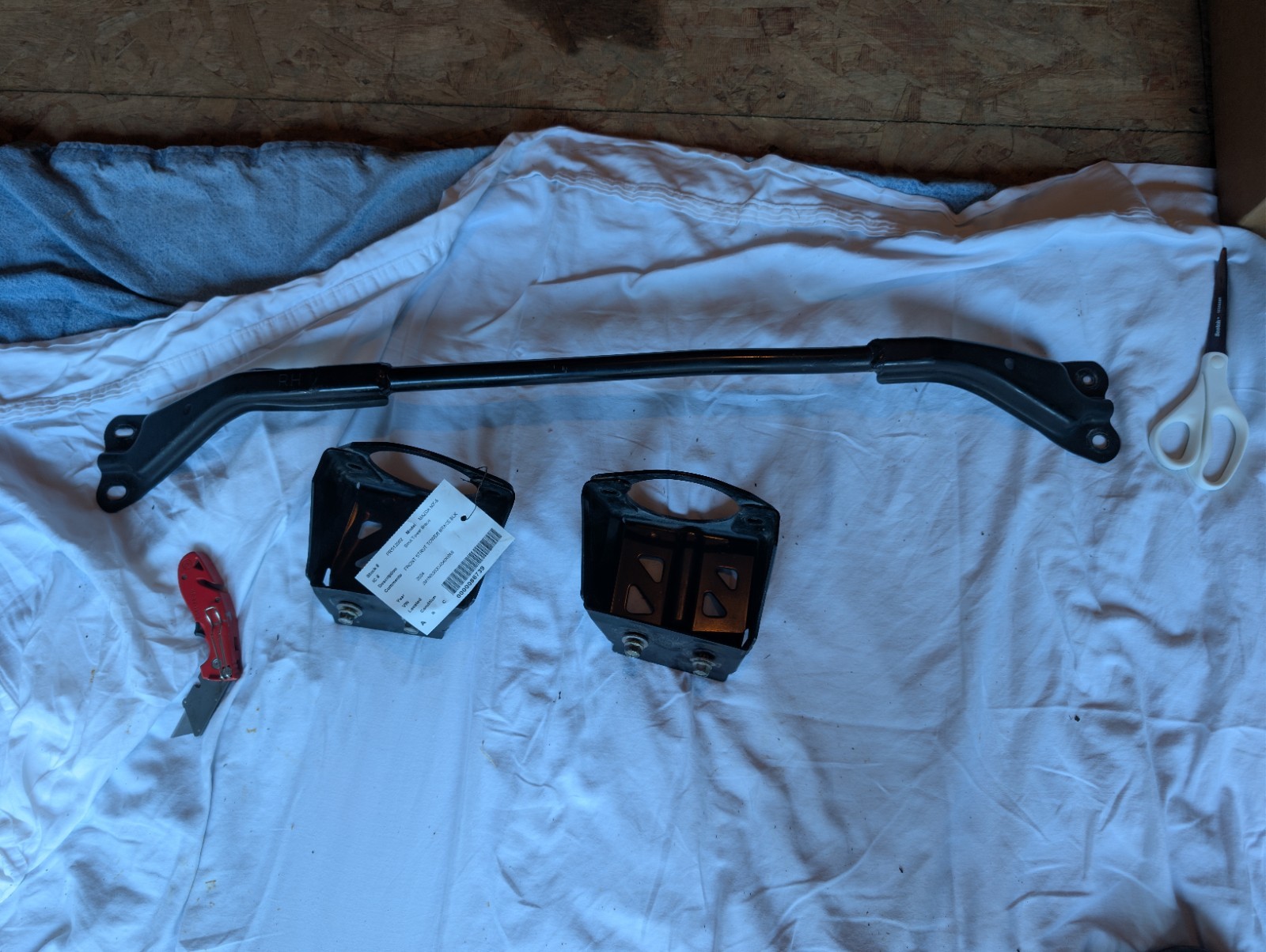 1999-2005 Mazda Miata Mx5 Oem Front Strut Bar Tower Brace Engine Bay NB 99-05