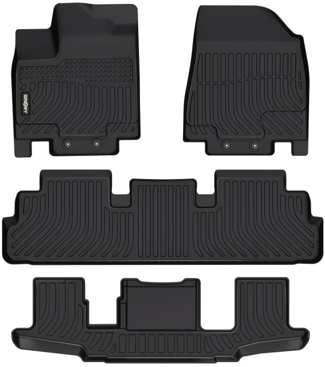 Alfombrillas Auto TPE Pathfinder 2022-2026 7 Pasajeros 3 Filas Impermeables