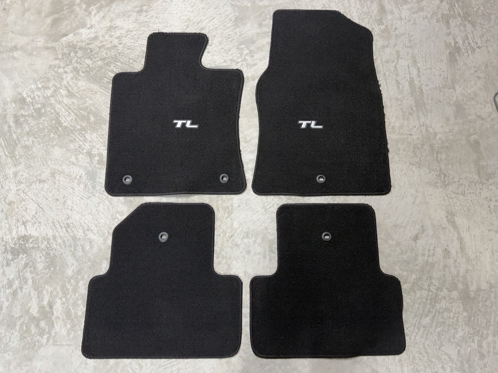 🔥 09-14 ACURA TL OEM Black Carpet Floor Mat Mats FWD ONLY 🔥 🔥 09-14 ACURA TL OEM Black Carpet Floor Mat Mats FWD ONLY 🔥