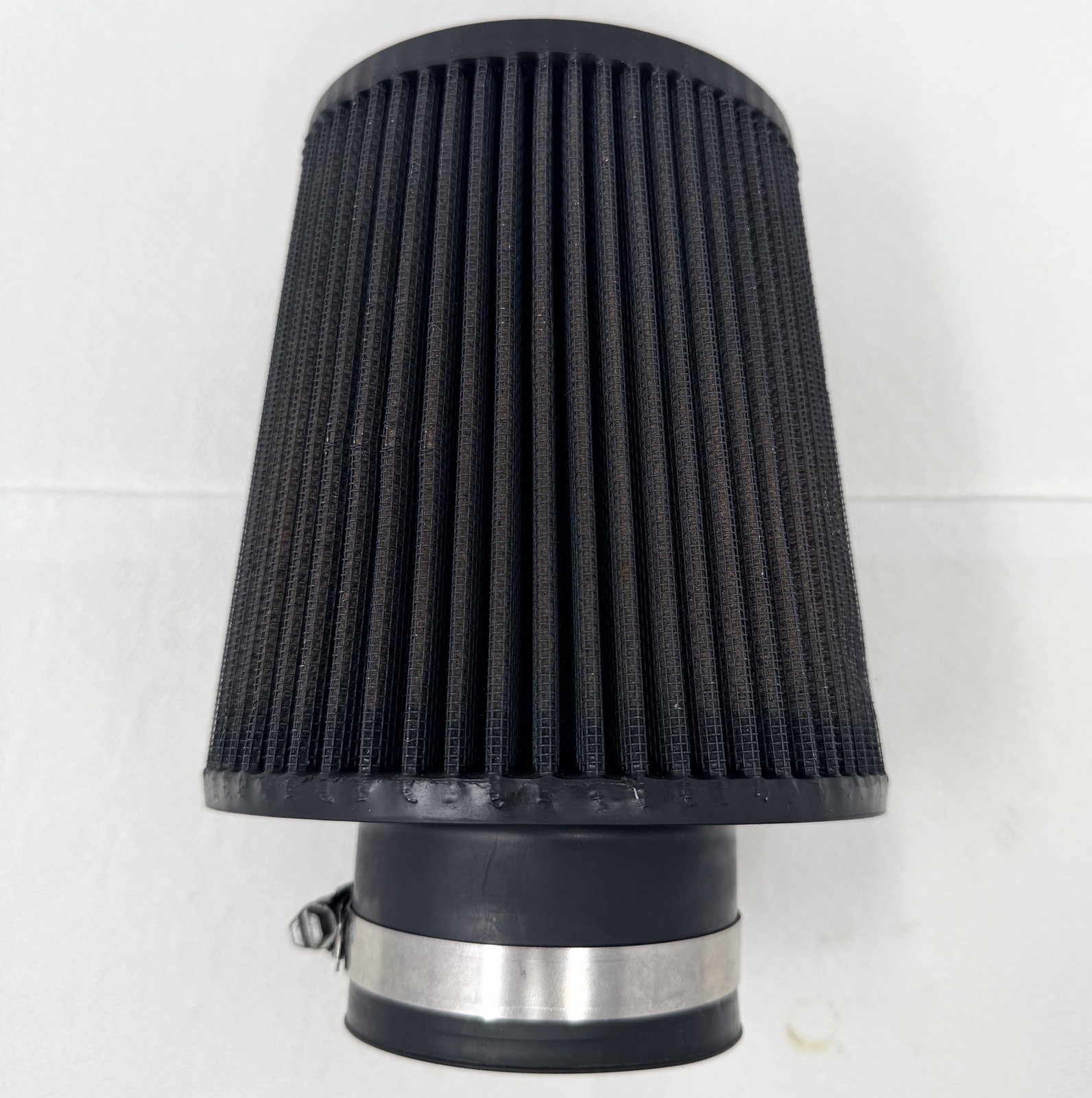 K&N RE-0930 Universal Cone Air Filter 3” Inlet 6”Base Washable RE0930 READ DESC