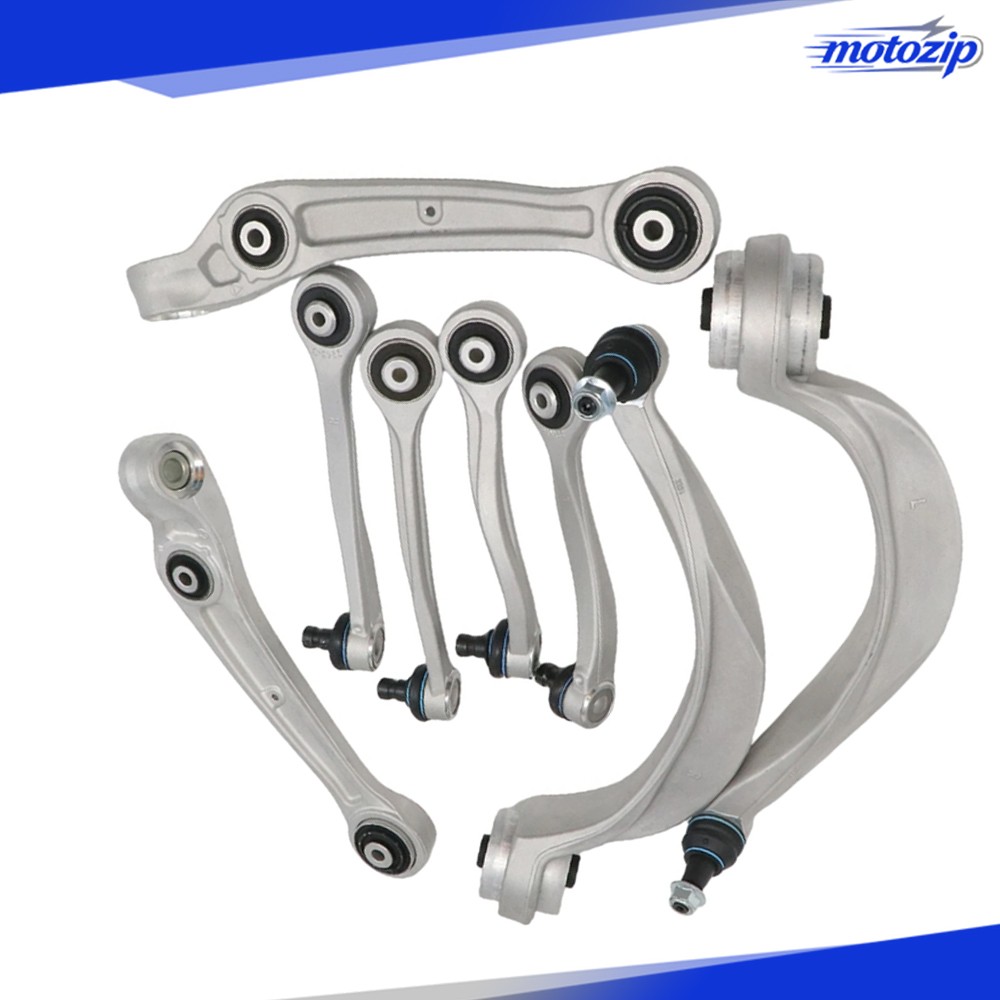 8Pcs Front Upper Lower Control Arms Ball Joints Kit for Audi A8 D4 S8 2010-2018