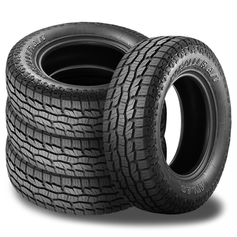 4 Atlas Paraller A/T 265/75R16 116T (OWL) All Terrain 55K Mi Warranty 560AB 4 Atlas Paraller A/T 265/75R16 116T (OWL) All Terrain 55K Mi Warranty 560AB