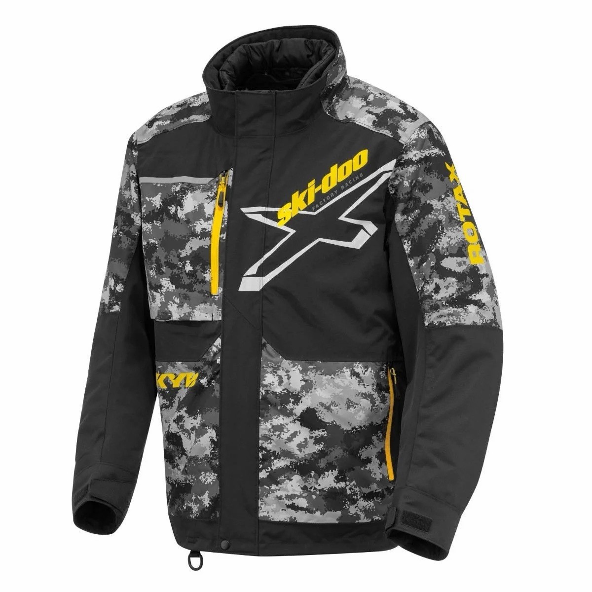 Ski-Doo Men's Exodus X-Team Edition Jacket Black with Graphics Mens Sz Medium
