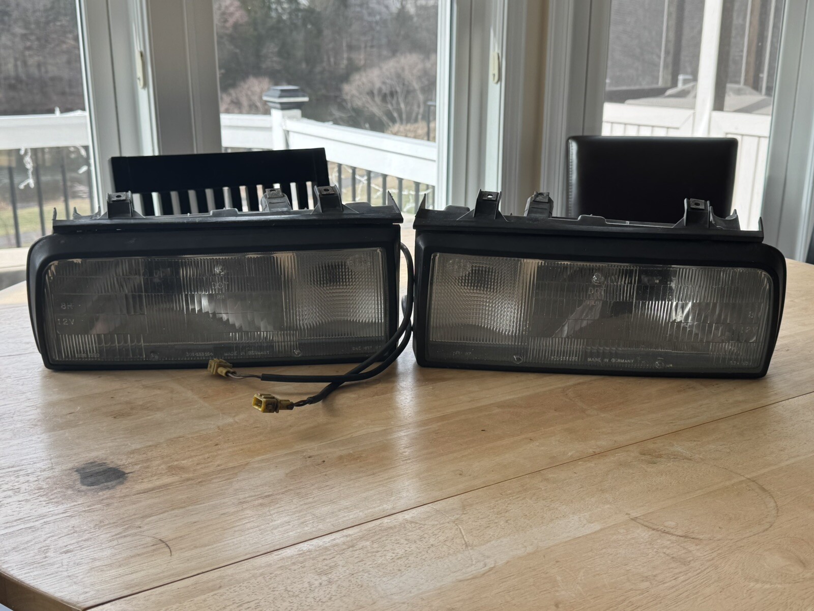 VW Corrado Headlights - Left & Right - Tabs Intact - 535941018B - 1990 VW G60 VW Corrado Headlights - Left & Right - Tabs Intact - 535941018B - 1990 VW G60