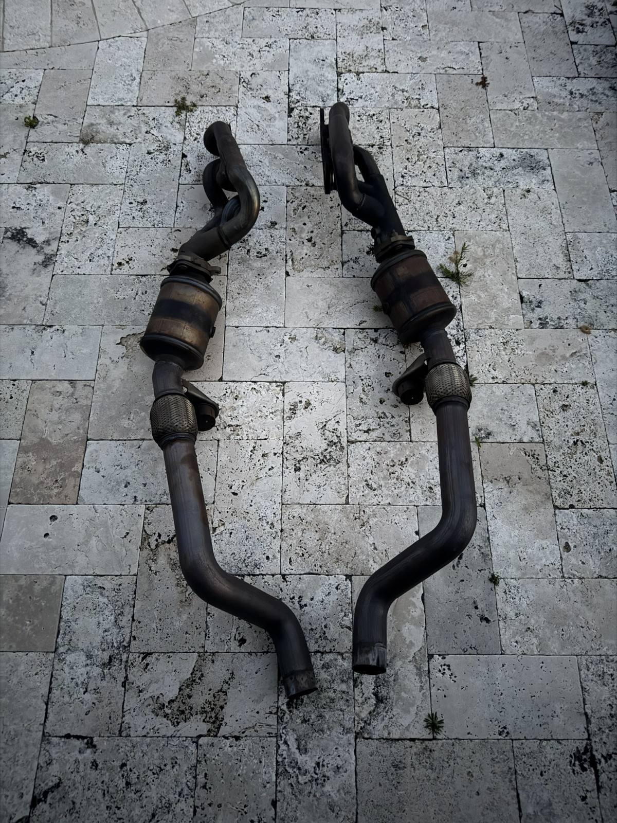 15-20 Shelby GT350 OEM Headers & Connecting Pipes (OEM Cats included)