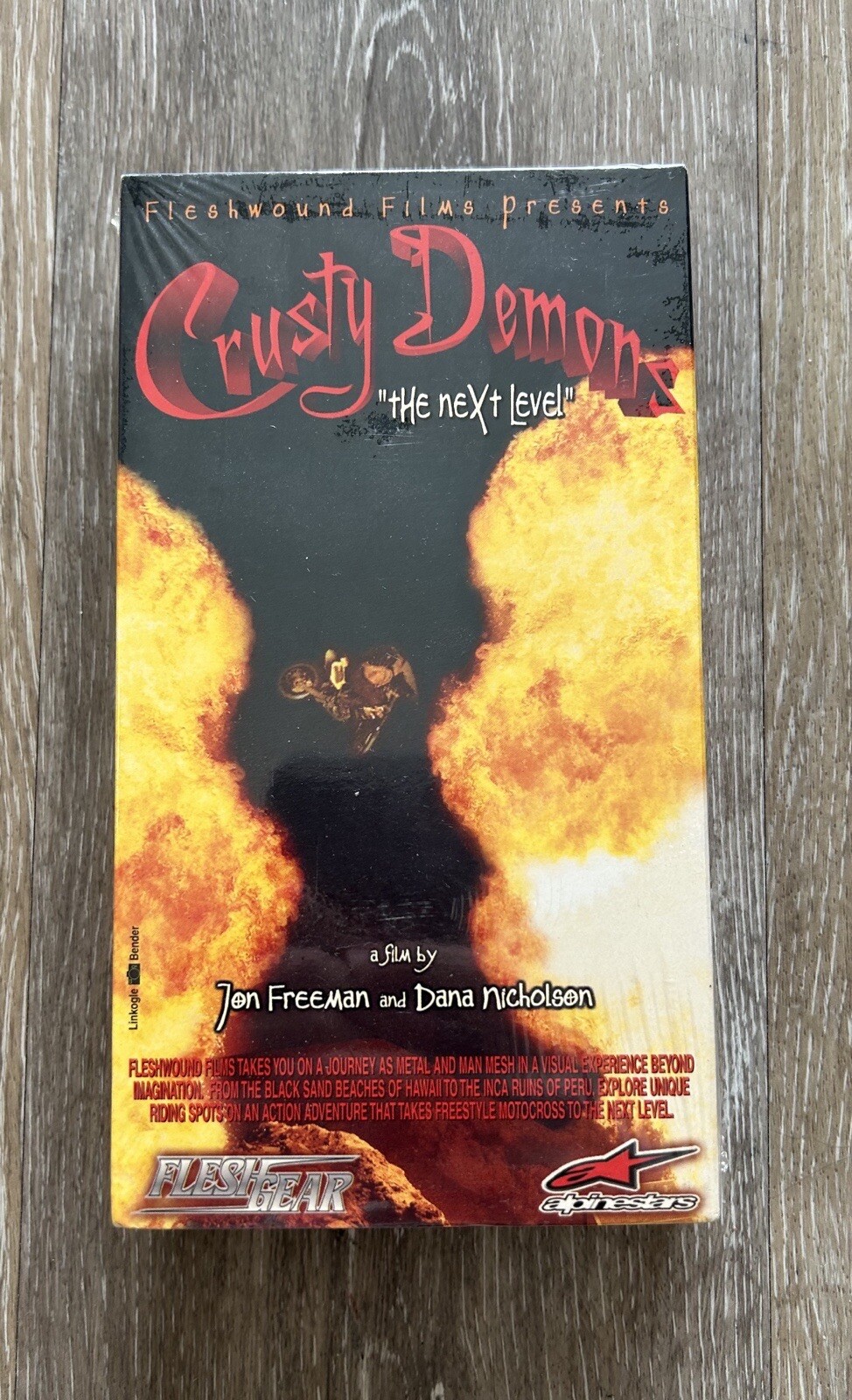 NEW CRUSTY DEMONS THE NEXT LEVEL SURF MX BMX MOTOCROSS MOTO VIDEO STICKER