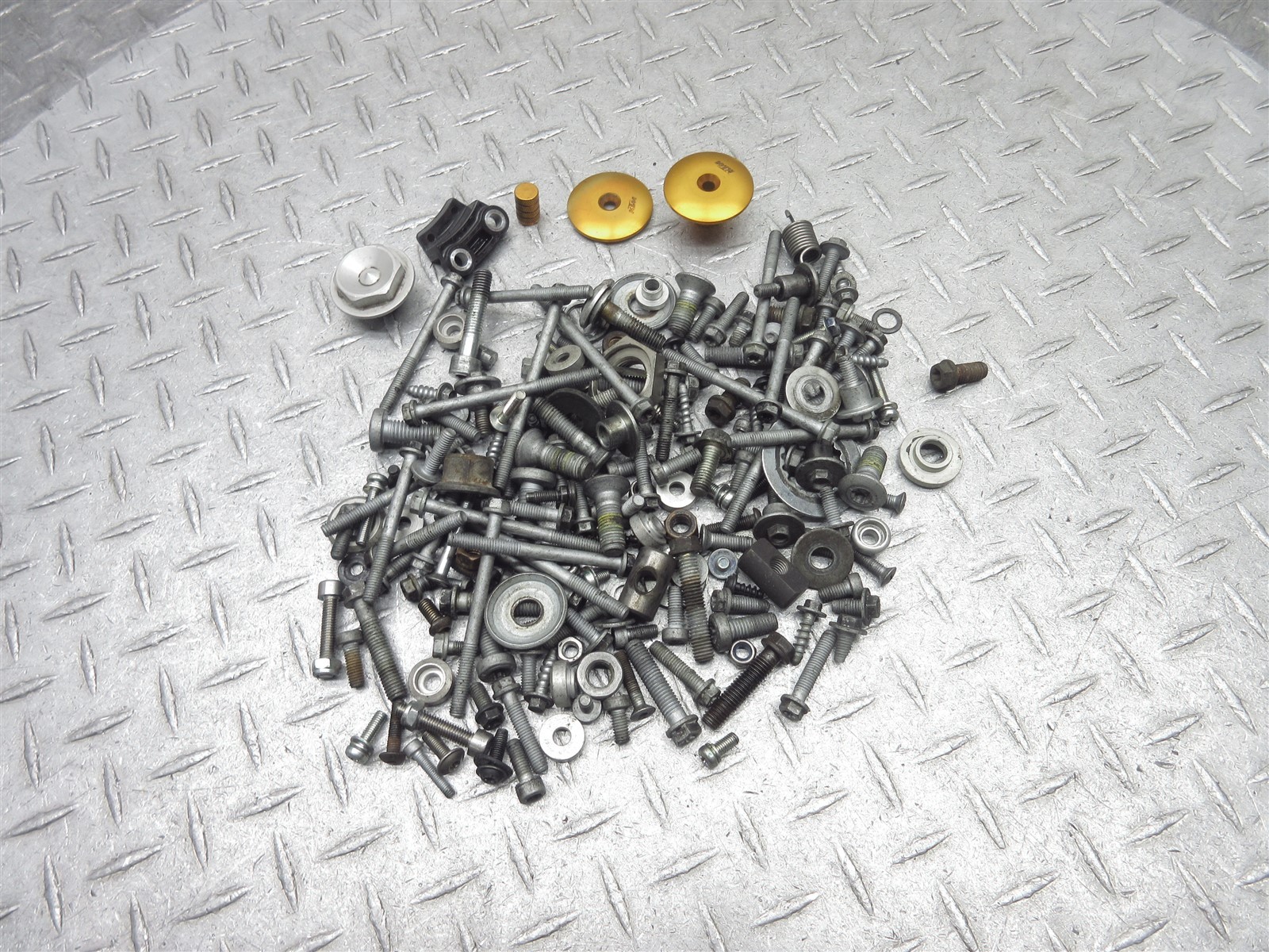 2010 07-11 KTM Superduke 990 OEM MISC Nuts Bolts Hardware Screws Lot