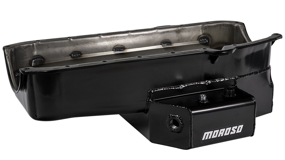 Moroso for 86-Up Chevrolet Small Block (w/1 Piece Seal & Low Clearance) Wet Sump