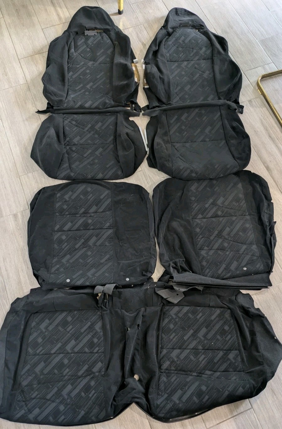 RARE - Mint 02-04 RSX Confetti Cloth Suede Seat Covers - New Take Offs FULL SET