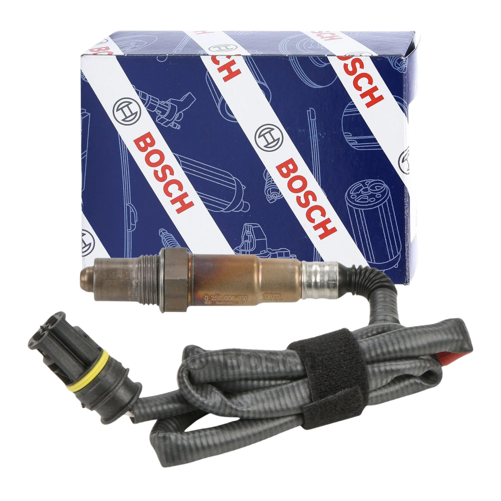 NEW Upstream Oxygen O2 Sensor Bosch 16318 for Mercedes-Benz C240 C320 CLK320