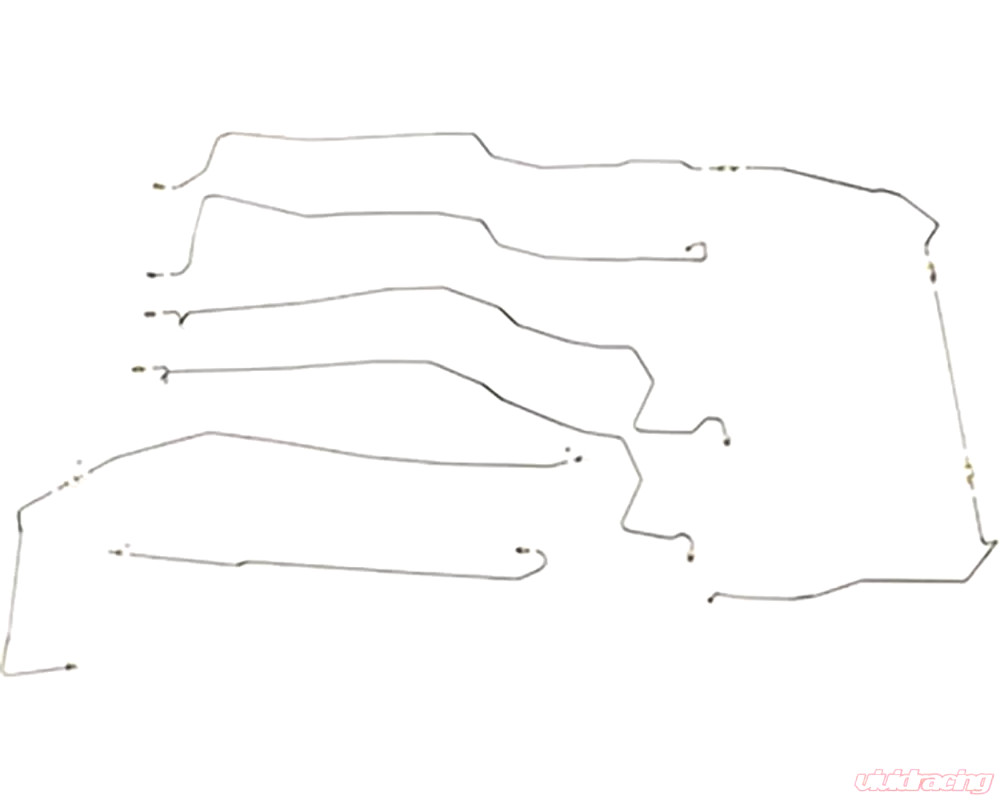 Fits 05-08 Cadillac STS, Complete Brake Line Kit, Steel-CBK0239OM