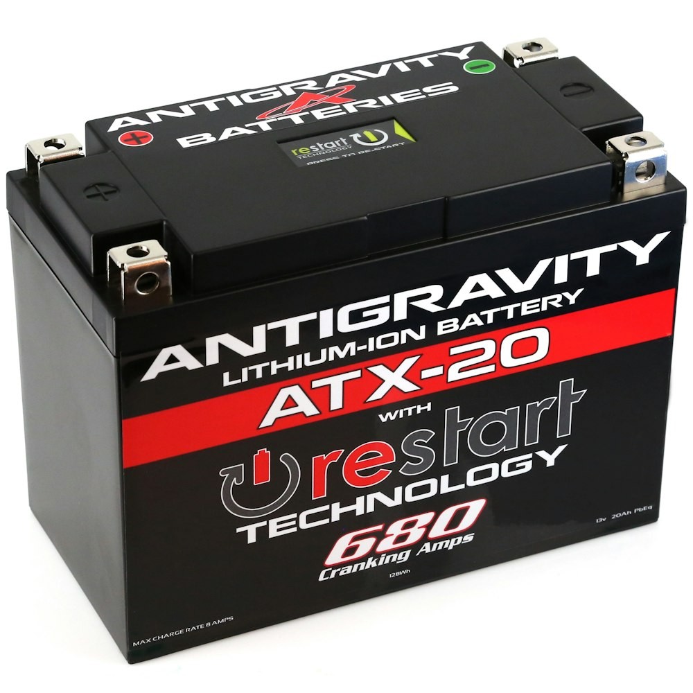 ANTIGRAVITY BATTERIES Lithium Battery X20-Rs 680 Ca AG-ATX20-RS ANTIGRAVITY BATTERIES Lithium Battery X20-Rs 680 Ca AG-ATX20-RS